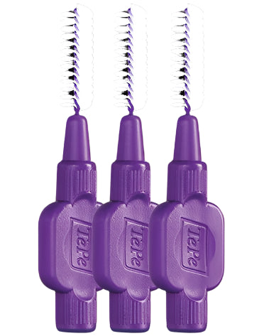 Puple Tepe Original Tepe Intermediate Brush 1.1mm Purple (x6pcs) | Healtsy