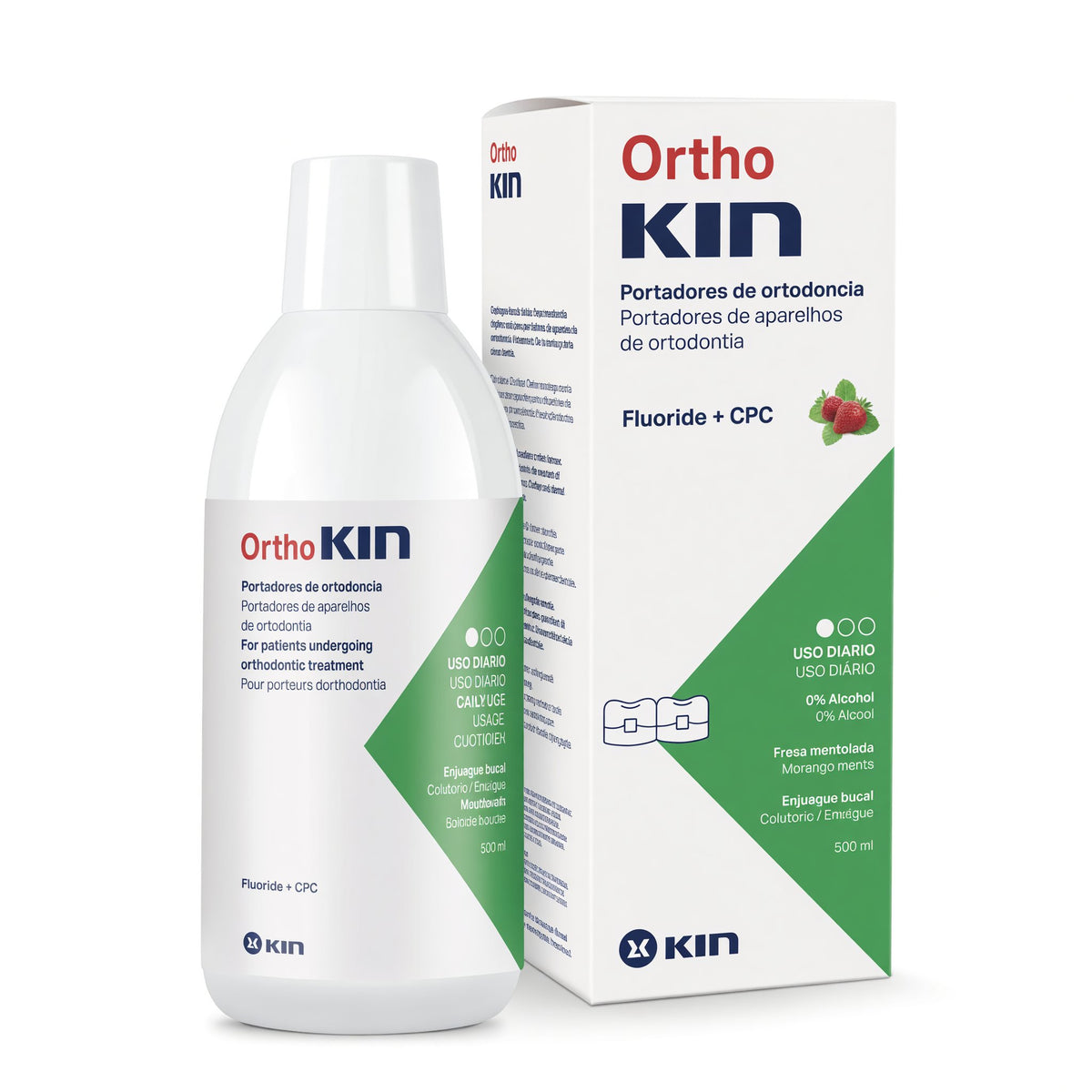 Ortho Kin Mouthwash Strawberry / Mint - 500ml – Buy Now at Healtsy [grok-v1]