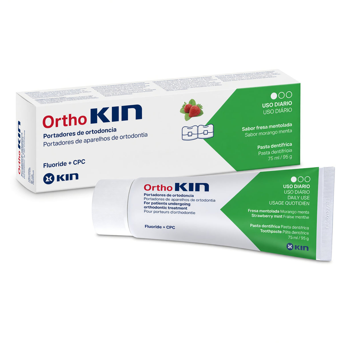 Ortho Kin Toothpaste Strawberry / Mint - 75ml – Buy Now at Healtsy [grok-v1]