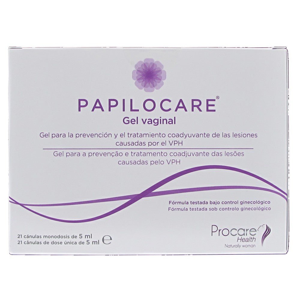 Papilocare Vaginal Cannula Gel - 5ml (x21 units) – Buy Now at Healtsy