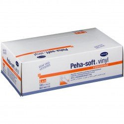 Peha Soft Vinyl Glove_Size L_ Powder Free (x100 units) – Buy Now at Healtsy