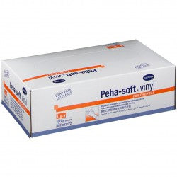 Peha Soft Vinyl Glove_Size L_ Powder Free (x100 units) - Healtsy