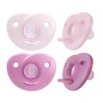 Philips Avent Pacifier_ Silicone Soothie_ 0-6M_ Girl (x2 units) - Healtsy