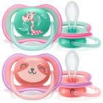 Philips Avent Pacifier_ Ultra Air_ 18M+_ Girl (x2 units) - Healtsy