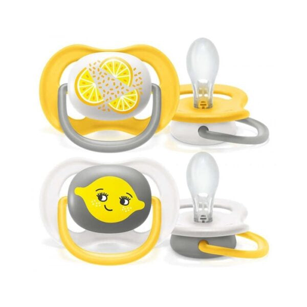 Philips Avent Pacifier_Ultra Air_ Happy _ 6-18M_Fruit (x2 units) - Healtsy