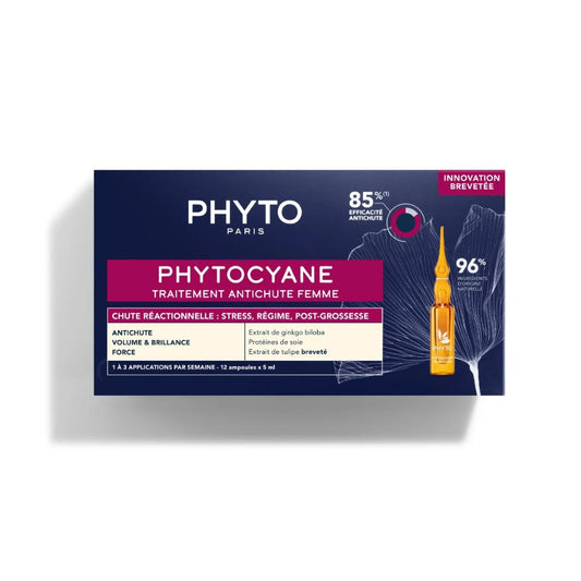 Phytocyane Reactional Anti-Hair Loss Care - 5ml (x12 units) - Healtsy