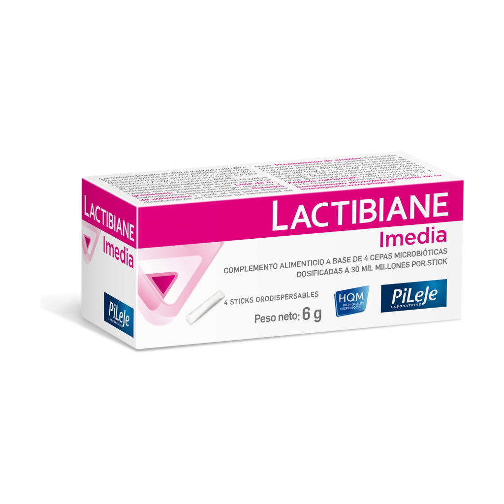 Pileje Lactibiane Imedia powder (x4 sachets) - Healtsy