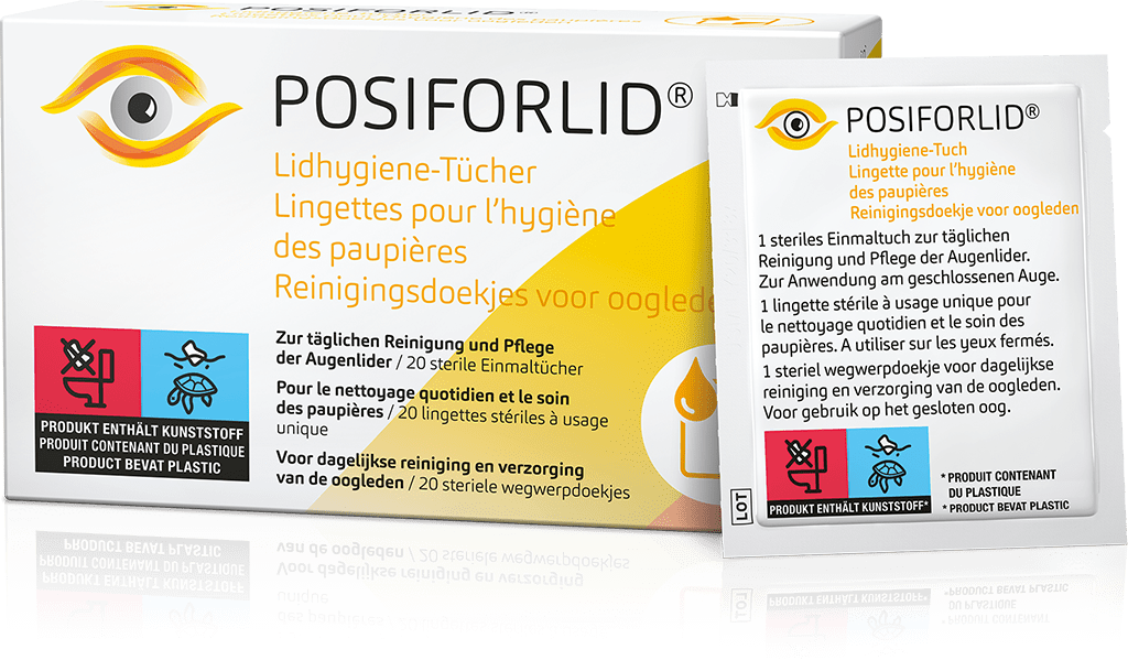 Posiforlid Eyelid Hygiene (x20 wipes) – Buy Now at Healtsy