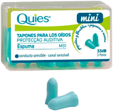 Quies Mini Oto Foam Cap_ 3 Pairs – Buy Now at Healtsy