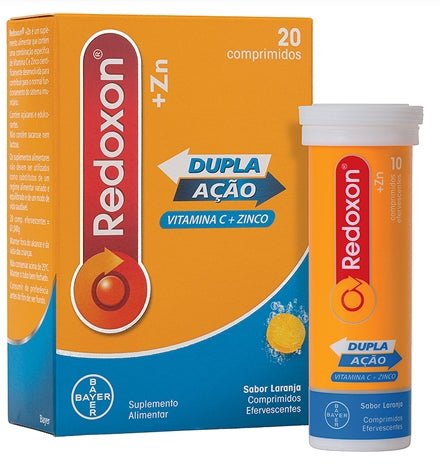 Redoxon Zn _ Orange (x20 effervescent tablets) – Buy Now at Healtsy
