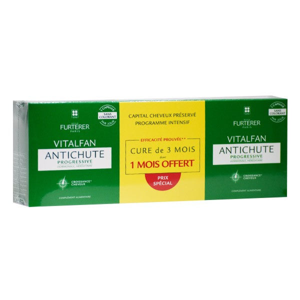 René Furterer Vitalfan Progressive Haircut (x30 capsules) TRIO w/ 40% Discount - Healtsy