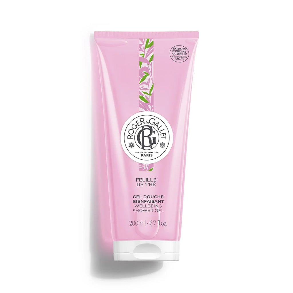 Roger & Gallet Feuille Thé Shower Gel - 200ml - Healtsy