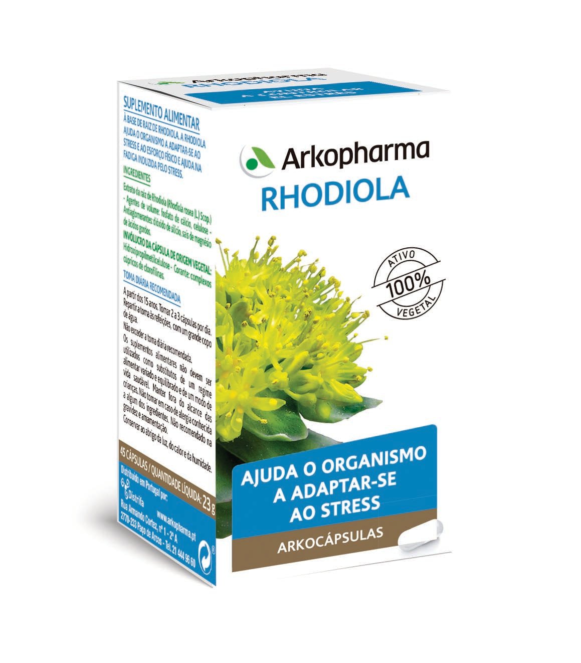 Rhodiola Arkocapsules (x45 capsules) – Buy Now at Healtsy