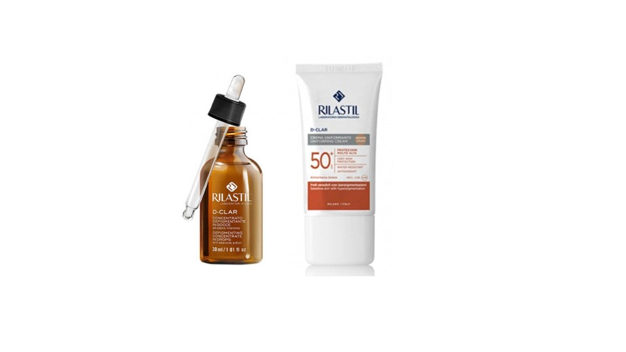 Rilastil D-Clar concentrate - 30ml + D-Clar Cream SPF50+ - 40ml - Healtsy