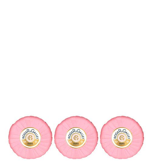 Roger & Gallet Rose Soap 100g (x3 units) - Healtsy