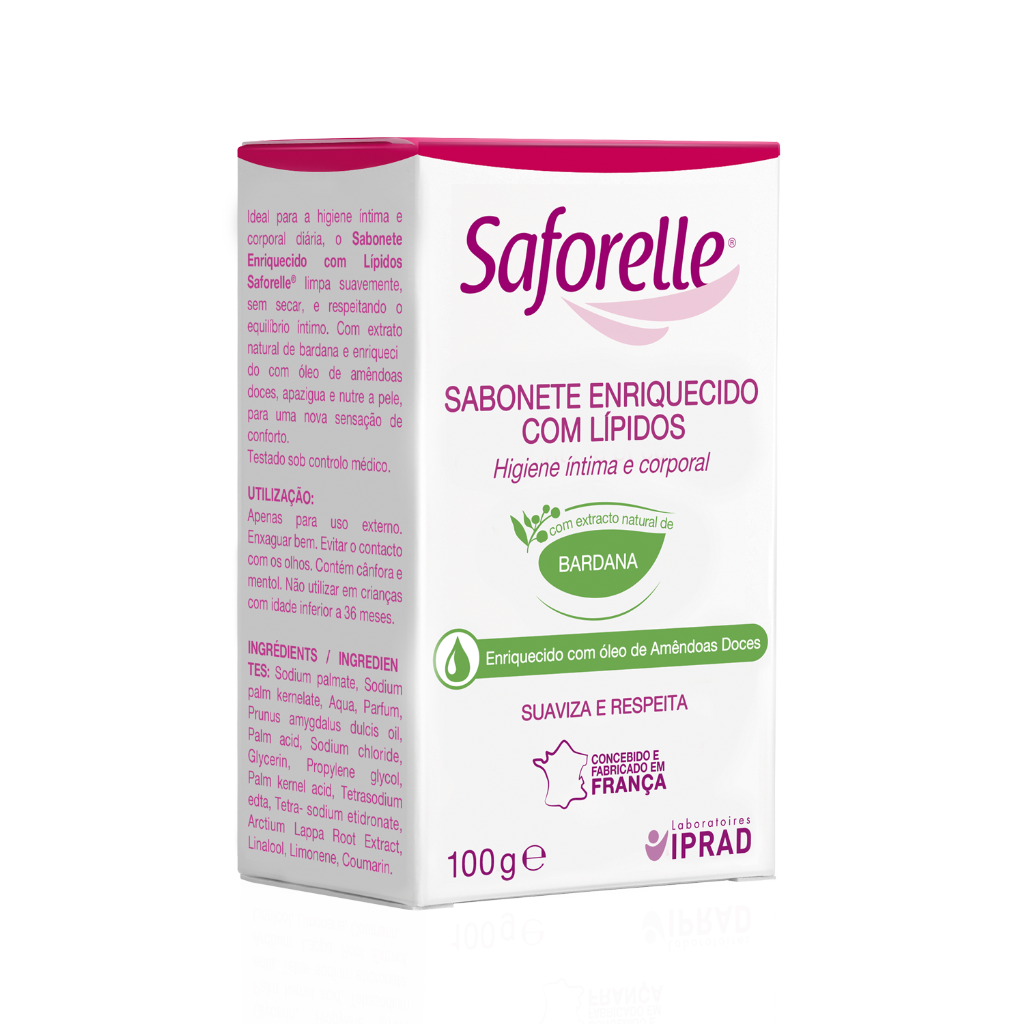 Saforelle Lipid Enriched Soap - 100g - Healtsy