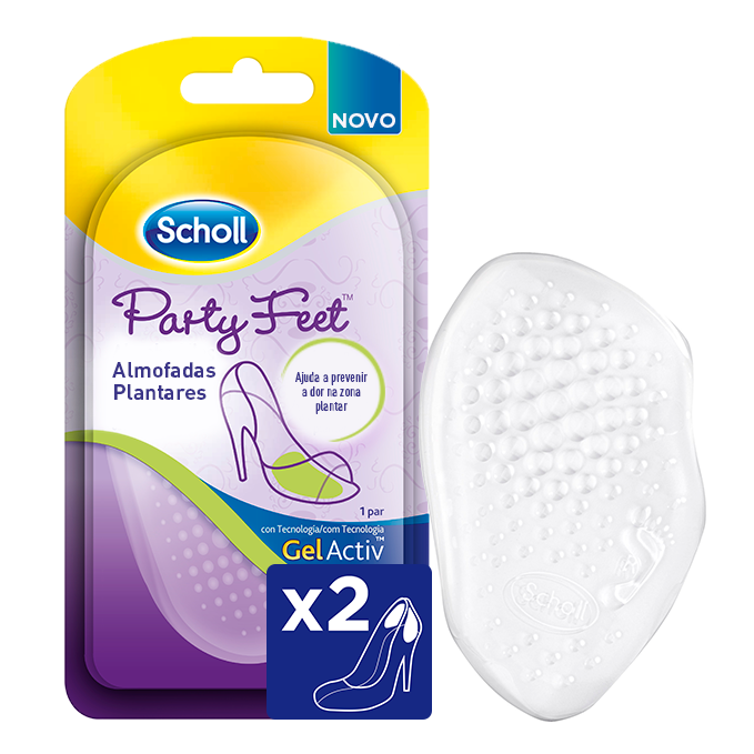 Scholl Gelactiv Party Feet Plantar Cushion - Healtsy