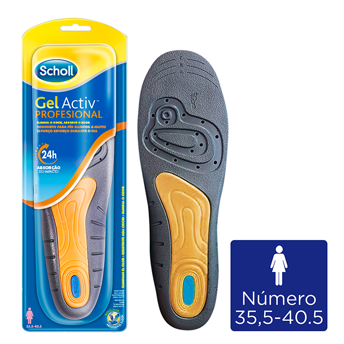 Scholl Gelactiv Prof Woman Insole (x2 units) - Healtsy