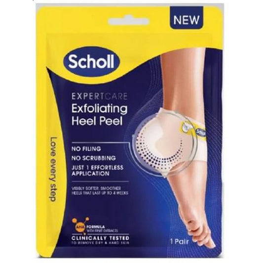 Scholl Heel Exfoliating Mask (Double Pack) - Healtsy