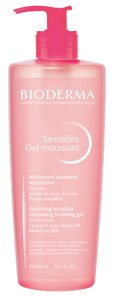 Sensibio Bioderma Gel Moussant - 500ml (Special Price) - Healtsy