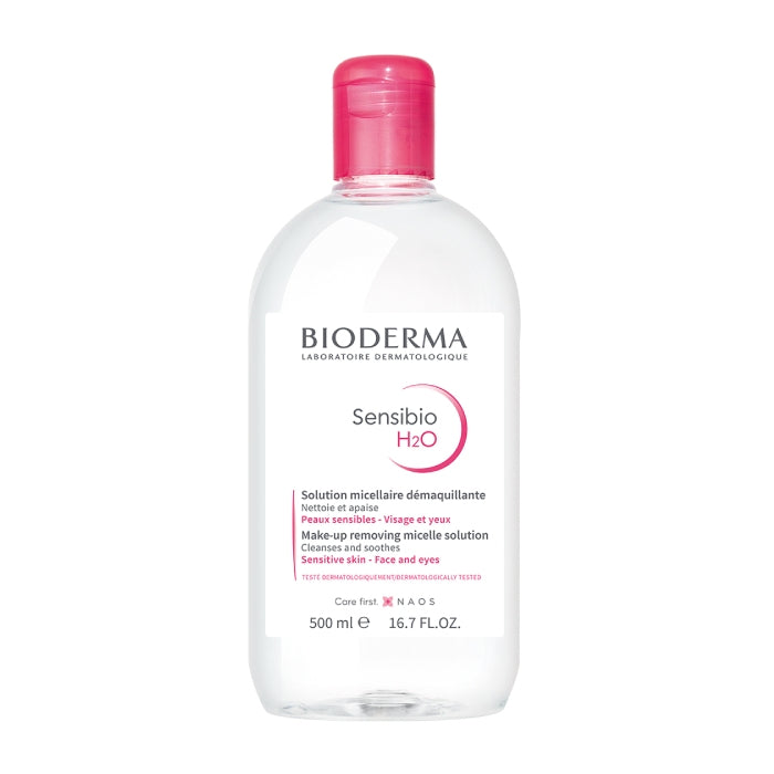 Sensibio Bioderma Micellar Solution H2O - 500ml - Healtsy