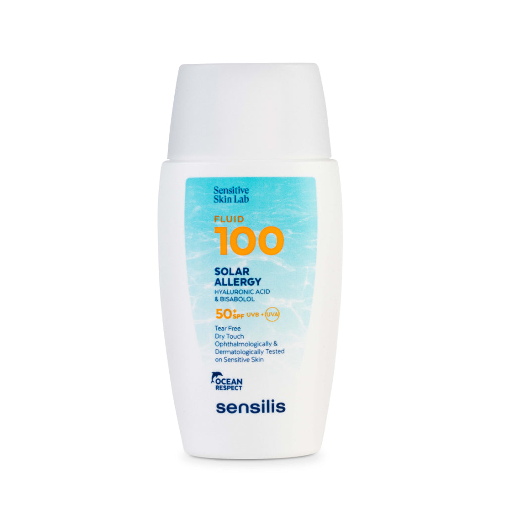 Sensilis Fluid 100 Sol Allergy SPF50+ - 40ml - Healtsy