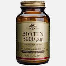 Solgar Biotin - 5mg (x100 capsules) – Buy Now at Healtsy