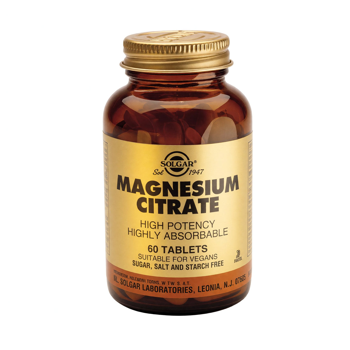 Solgar Magnesium citrate (x 60 tablets) – Buy Now at Healtsy [grok-v1]
