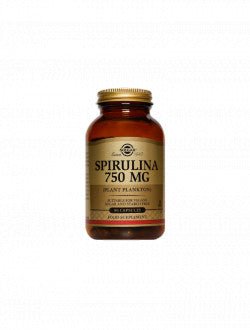 Solgar Spirulina - 750 mg (x 80 capsules) – Buy Now at Healtsy