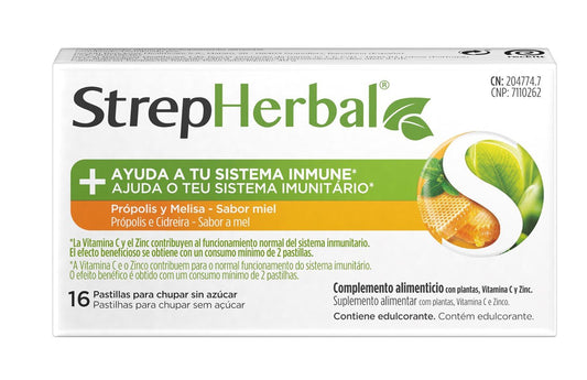 Strepherbal Propolis Honey Cider (x16 tablets) – Buy Now at Healtsy