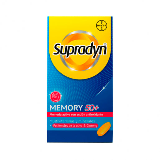 Supradyn Memory 50+ ( x30 pills) - Healtsy