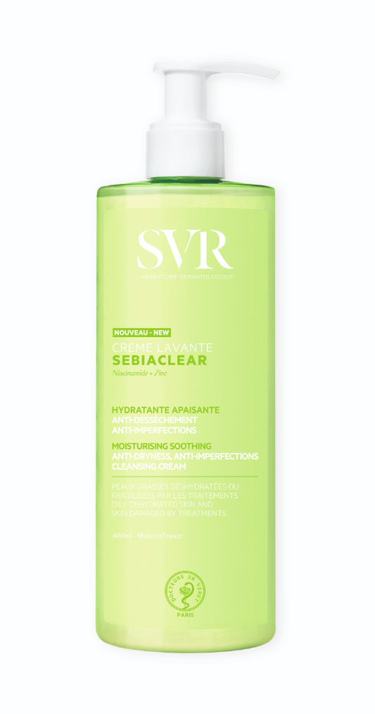 SVR Sebiaclear Cleansing Cream - 400ml - Healtsy