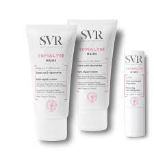 SVR Topialyse Hand Cream - 50ml (x2 units) + Offer of 4 g Lip Stick – Buy Now at Healtsy