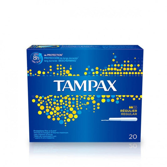 Tampax Regular Applicator Buffer (x20 units) – Buy Now at Healtsy
