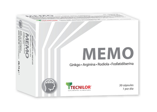 Tecnilor Memo Capsules (x30 units) - Healtsy