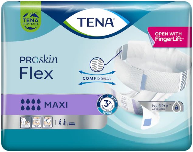 Tena Flex Maxi Diaper_Size S (x22 units) - Healtsy