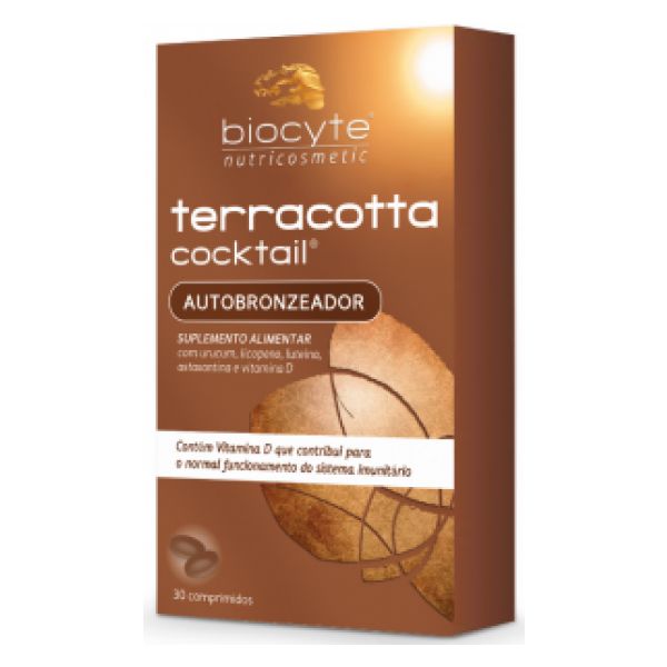 Terracotta Self Tanning Cocktail (x30 tablets) – Buy Now at Healtsy