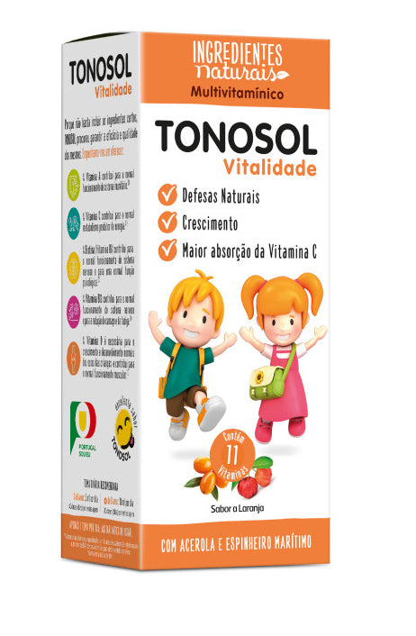 Tonosol Vitality Emulsion - 200ml syrup - Healtsy