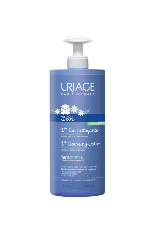 Uriage Baby 1st Cleasing Water - 1L - Healtsy