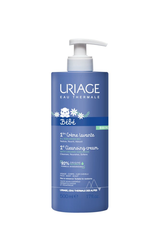 Uriage Baby Cleansing Cream - 500ml – Buy Now at Healtsy