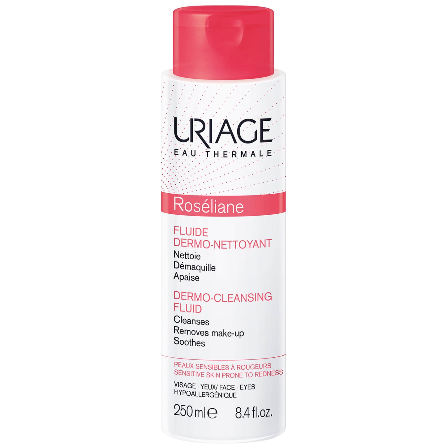 Uriage Roséliane Dermo - Cleansing Fluid - 250ml – Buy Now at Healtsy
