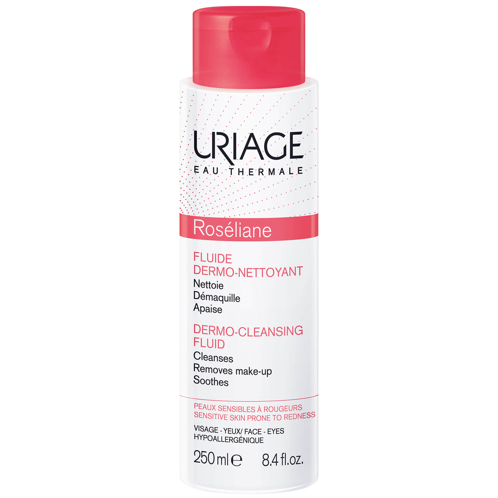 Uriage Roséliane Dermo - Cleansing Fluid - 250ml – Buy Now at Healtsy