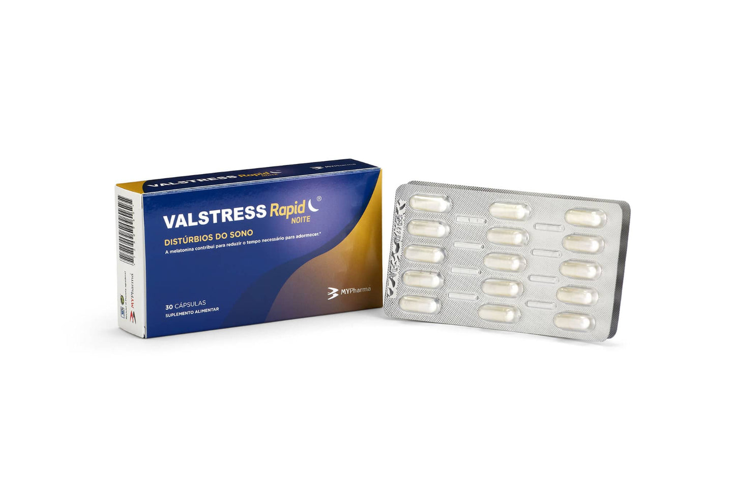 Valstress Rapid Night (x30 capsules) - Healtsy