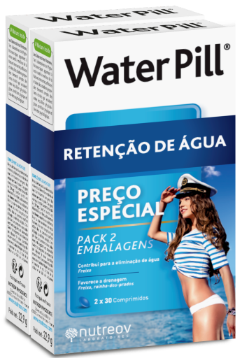 WaterPill Water Retention (x30 tablets) DUO - Healtsy