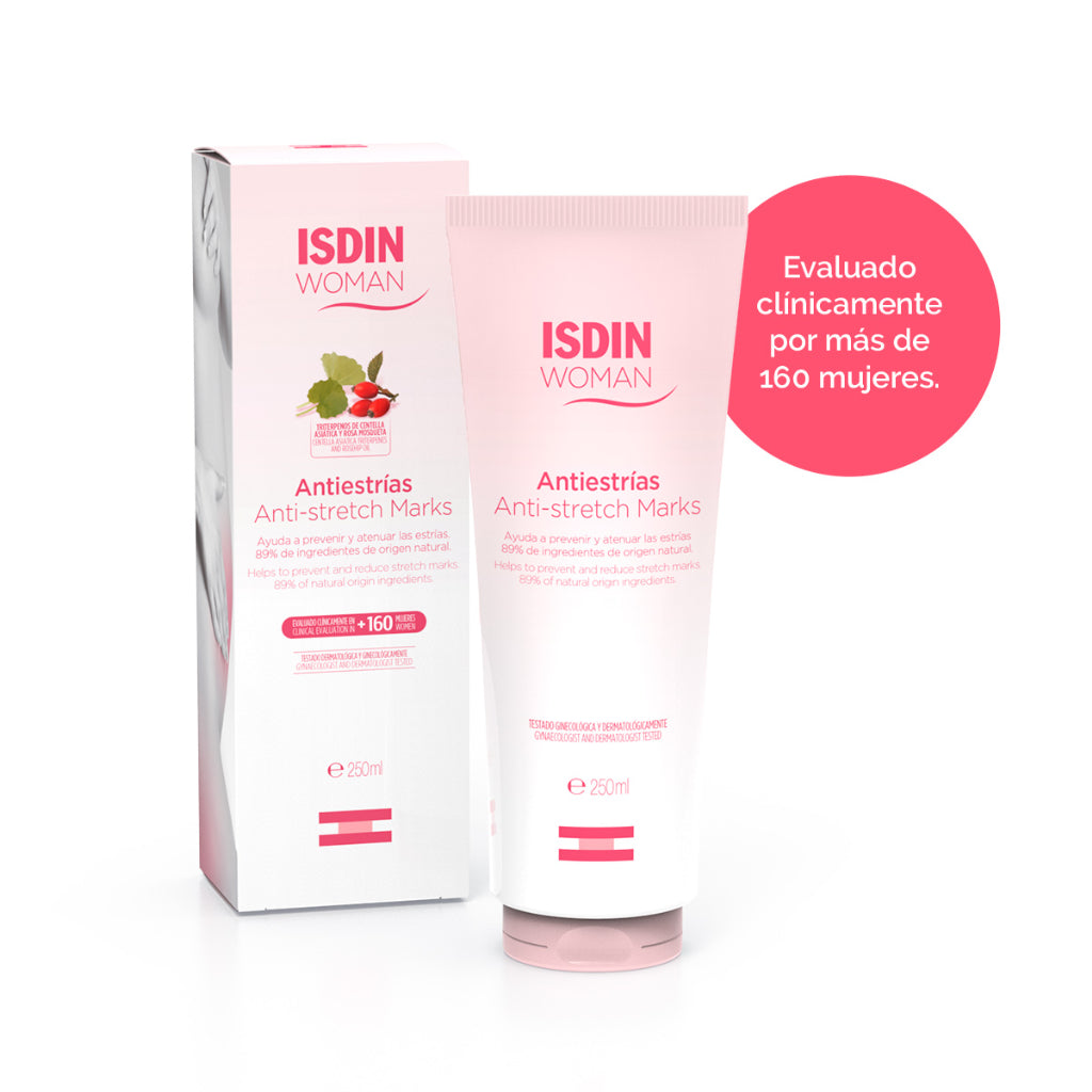 Woman Isdin Anti-Stretch Body Cream - 250ml - Healtsy