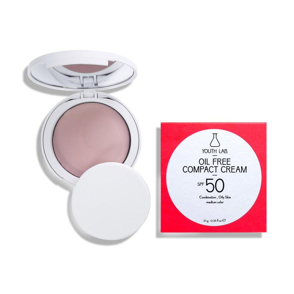 Youth Lab Compact Cream SPF50_Mixed/Oily Skin_Medium - 10g – Buy Now at Healtsy