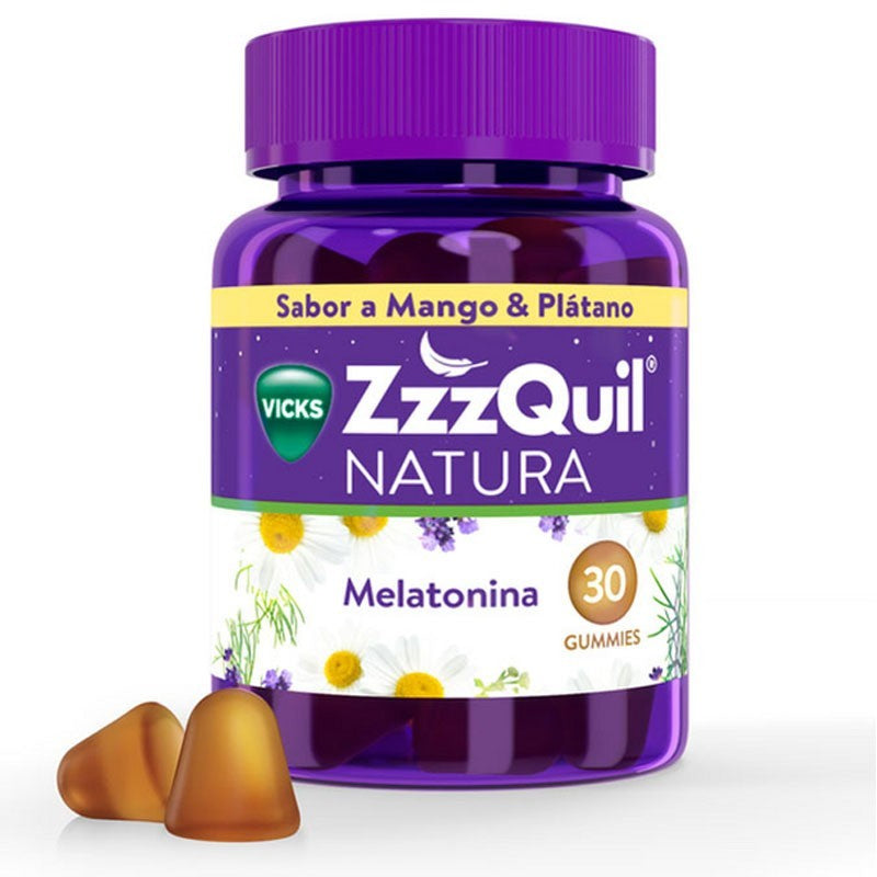 Zzzquil Natura Mango/Banana (x30 gummies) - Healtsy