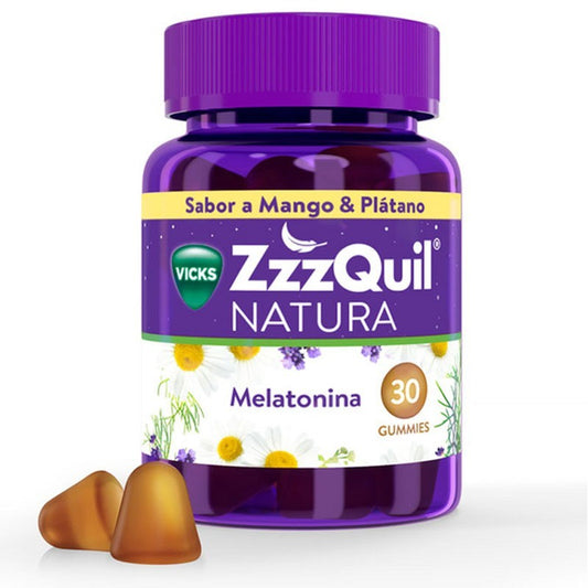 Zzzquil Natura Mango/Banana (x30 gummies) - Healtsy